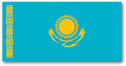 Kazakhstan flag